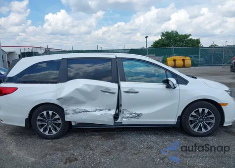2022 Honda Odyssey Ex-L z USA, uszkodzony, nr VIN 5FNRL6H78NB036255